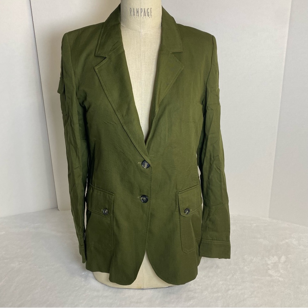 THE KOOPLES Olive Green Women's Blazer Size 38